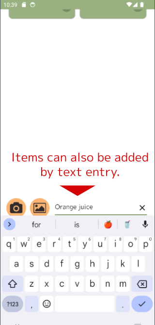 Checklist Add Item